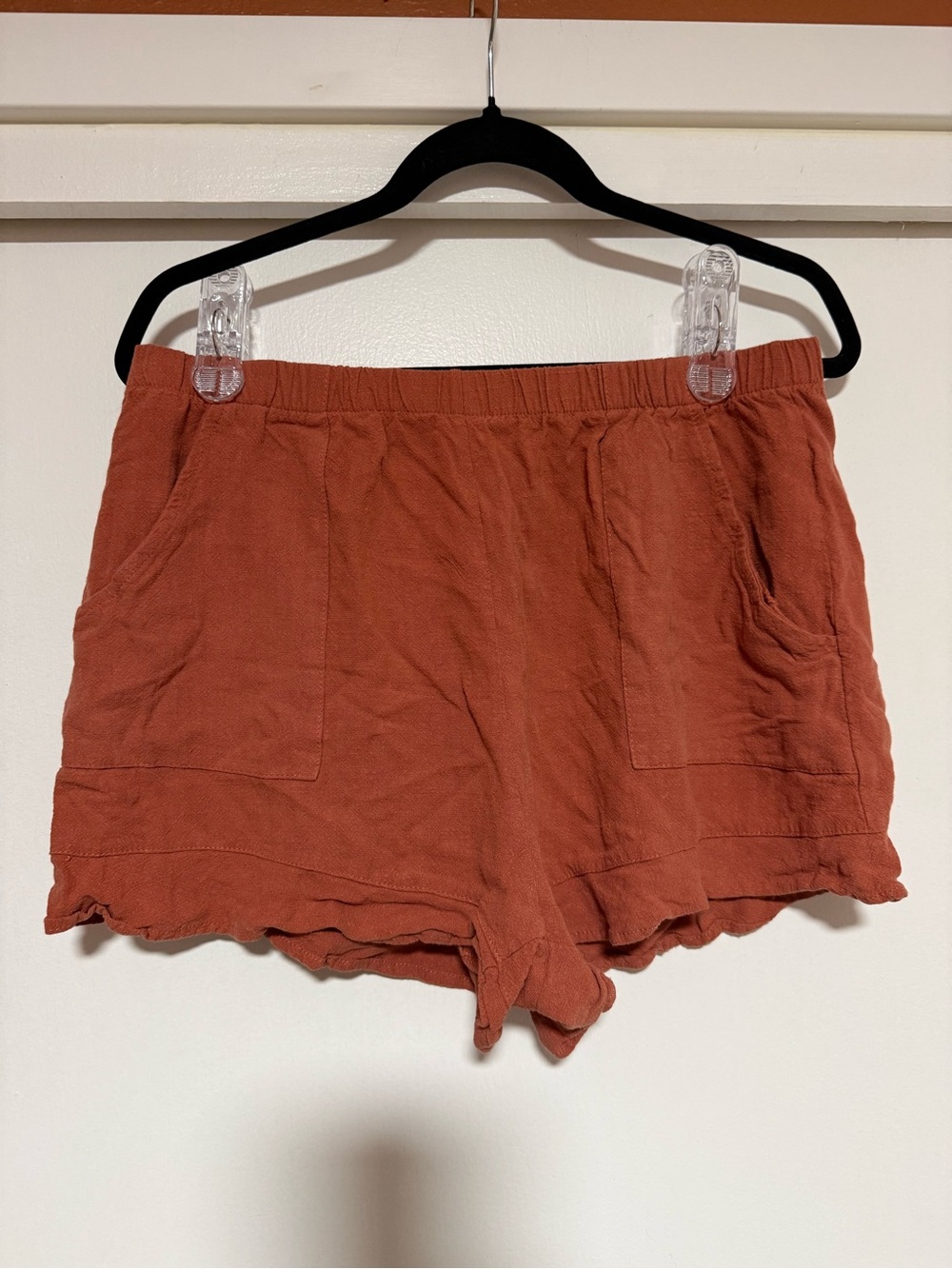 Relaxed Rust Women's Lounge Shorts